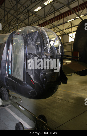 Schlacht von Britain Memorial Flight Aufhänger und Besucher-center RAF Coningsby Stockfoto