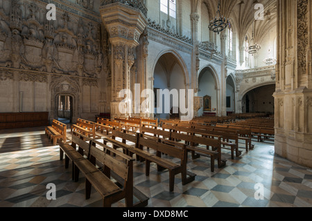 Die Kirche in das Kloster San Juan de Los Reyes in Toledo, Spanien. Stockfoto