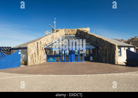 Macduff Marine Aquarium - Besucherattraktion in Stadt Macduff, Aberdeenshire, Schottland, Großbritannien. Stockfoto