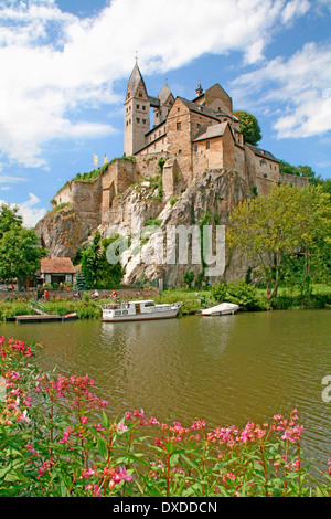 Kirche St. Lubentius in Dietkirchen Stockfoto