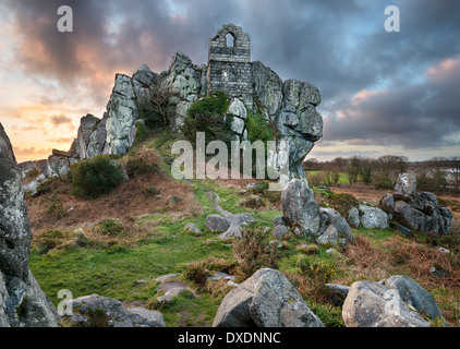 Roche-Rock in der Nähe von St Austell in Cornwall Stockfoto