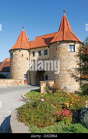 Westtor, Prichsenstadt Stockfoto