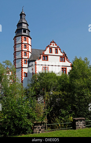 Palast, erbaut seit 1607, Hadamar, Kreis Limburg-Weilburg, Hessen, Deutschland Stockfoto