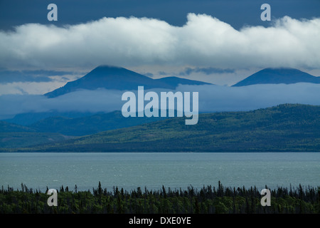 Dezadeash Lake, Yukon Territorien, Kanada Stockfoto