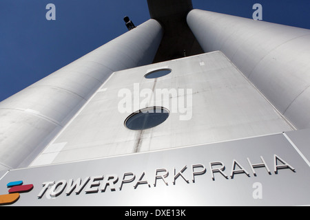 Fernsehturm Žižkov, Prag, Tschechische Republik Stockfoto