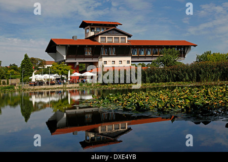 Haus der deutschen Wein Route Bockenheim ein der Weinstraße Bad Dürkheim Bezirk Rheinland-Pfalz Deutschland / Haus der Stockfoto