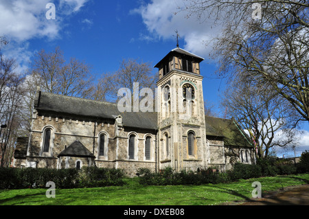 Alte Kirche St. Pancras, Pancras Road, Camden, London, England, UK Stockfoto