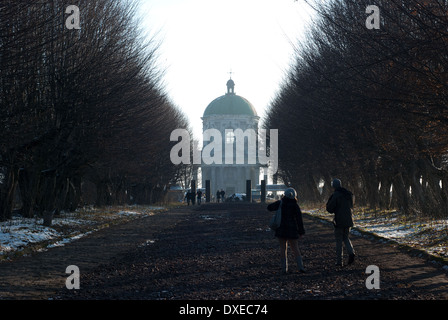 Römisch-katholische Kirche in Pidhirzi, Ukraine Stockfoto