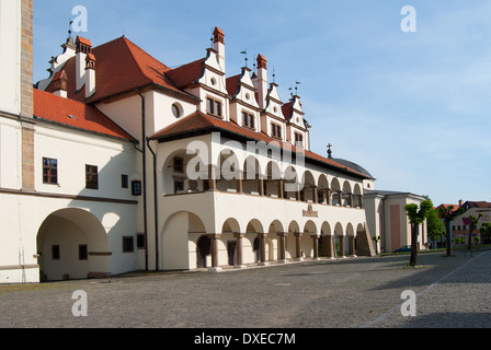 Levoca, Slowakei - altes Rathaus Stockfoto