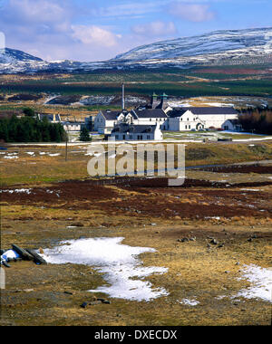 Dalwhinnie Distillery, Single-Malt-Brennerei Speyside, Moray Stockfoto