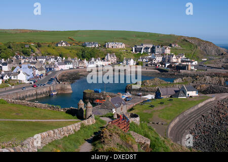 Portpatrick Stadt und Hafen, S/W Scotland.Dumfries und Galloway, Stockfoto