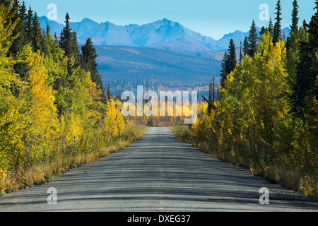 Der Dempster Highway, Yukon Territorien, Kanada Stockfoto