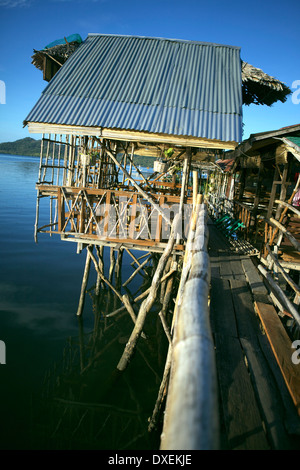 Szenen in Coron, eine Insel in den Philippinen Stockfoto