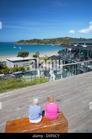 Oneroa Strand, Waiheke Island, Auckland, Nordinsel, Neuseeland Stockfoto