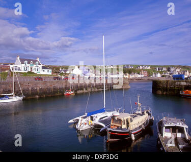 Hafen von Portpatrick, Rhinns von Galloway, S/W-Schottland. Stockfoto