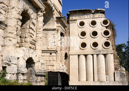 Italien, Rom, Porta Maggiore, das Grab von Eurysace Stockfoto