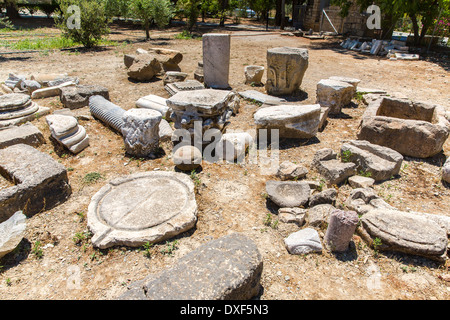 Kloster (Kloster) in Messara Tal auf Kreta in Griechenland. Messara - ist die größte Ebene in Kreta Stockfoto