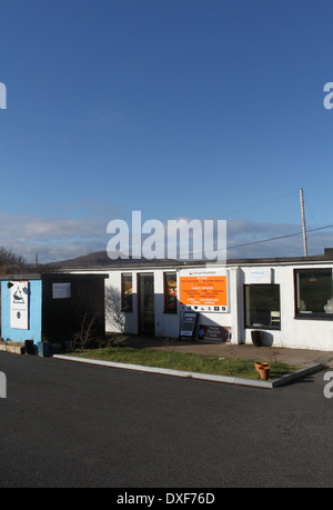 Kakao Berg cafe balnakeil Craft Village in der Nähe von Durness Schottland März 2014 Stockfoto