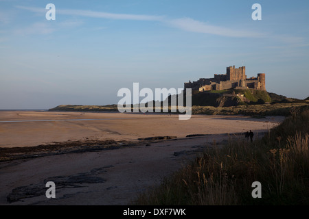 Bamburgh Castle Bamburgh, Northumberland NE69 7DF Stockfoto