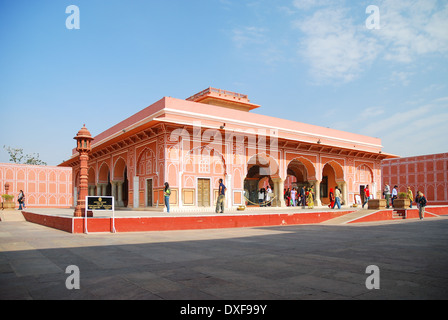 Diwan-ich-Khas im Jaipur City Palace Stockfoto