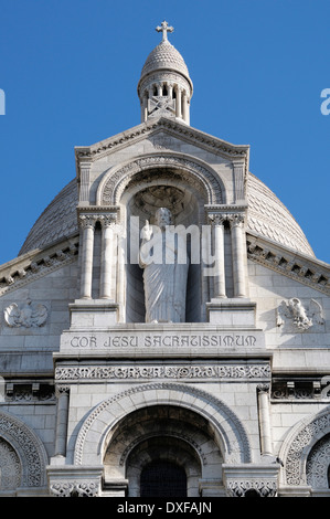 Basilique du Sacré Coeur, Montmartre, 18. Arrondissement, Paris, Frankreich Stockfoto