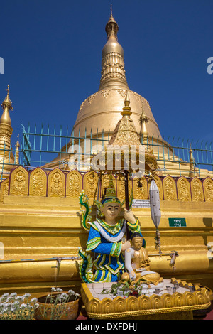 Die 'Mon' Pagode von Shwemawdaw Paya ist eine Stupa befindet sich in Bago, Myanmar (Burma) Stockfoto