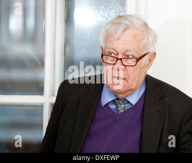 Richard Ingrams an literarischen Oldie Mittagessen 03.11.14 Stockfoto