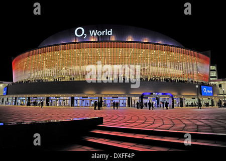 O2 World, Mehrzweck-Saal für bis zu 17000 Zuschauer, Berlin, Deutschland Stockfoto