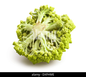 Romanesco Kohl isoliert Stockfoto