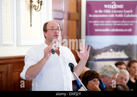 William Dalrymple, Oldie literarisches Mittagessen 06.11.13 Stockfoto