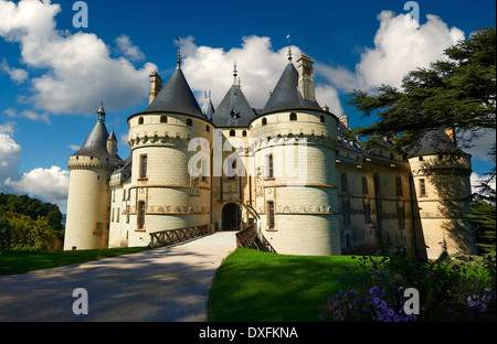 15. Jahrhundert Schloss Château de Chaumont, von Catherine de Medici im Jahr 1560 erworben. Chaumont-Sur-Loire, Loir-et-Cher, Frankreich Stockfoto