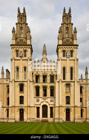 Alle Seelen - Oxford - Universität Oxford in England im Vereinigten Königreich Stockfoto