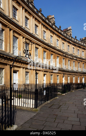 Der Zirkus in der Stadt Bath im Südwesten Englands Stockfoto