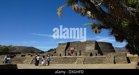 Amerika, Mexiko, Tlaxcala Zustand, Tecoaque, archäologische Stätte von Sultepec, Stockfoto