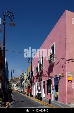 América, Mexiko, Puebla Zustand, Atlixco Dorf, der kolonialen Altstadt Stockfoto