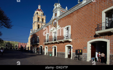 América, Mexiko, Puebla Zustand, Atlixco Dorf, der kolonialen Altstadt Stockfoto