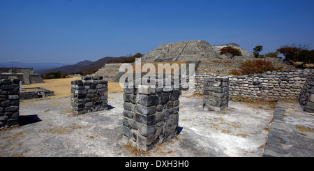 América, Mexiko, Morelos Zustand, Xochitepec Dorf, archäologische Stätte Xochicalco, Website Stockfoto