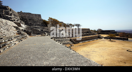 América, Mexiko, Morelos Zustand, Xochitepec Dorf, archäologische Stätte Xochicalco, Website Stockfoto