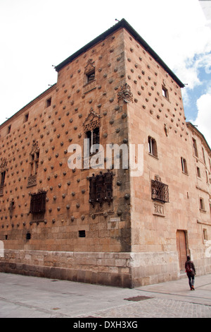 Casa de Las Conchas, Salamanca Stockfoto