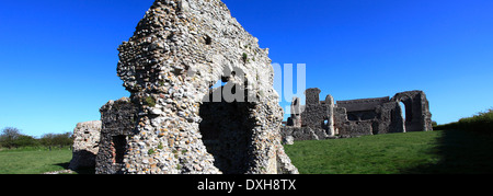 Die Ruinen von Leiston Abbey in der Nähe von Aldeburgh in Suffolk County, England, Großbritannien Stockfoto