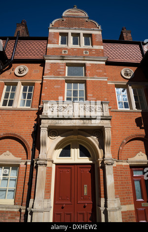 Wimbledon-Bibliothek, Wimbledon Hill Road, London, UK Stockfoto