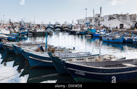 Hafen von Tanger, Marokko Stockfoto