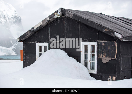 Base Orcadas ist eine argentinische Forschungsstation in der Antarktis, und die ältesten der Stationen in der Antarktis Stockfoto
