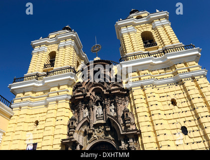 San Francisco-Kloster, zentral-Lima, Peru Stockfoto