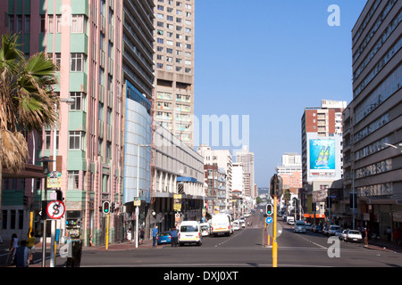 DURBAN, Südafrika - 22. März 2014: zentraler Geschäft Bezirk in Durban in Südafrika. Stockfoto