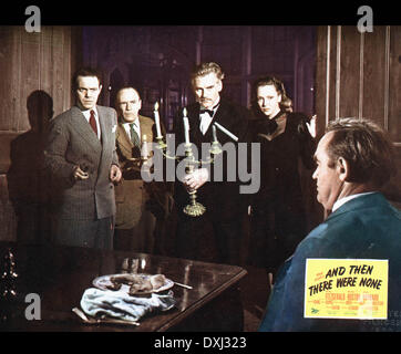 AND THEN THERE WERE NONE Stockfoto