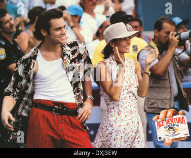 ACE VENTURA: PET DETECTIVE JIM CARREY COURTNEY COX BILD F Stockfoto