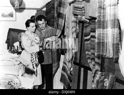 CLAIRE BLOOM, ROD STEIGER Stockfoto