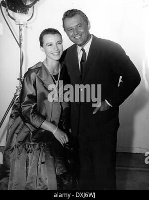 CLAIRE BLOOM, ROD STEIGER Stockfoto