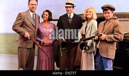 BONNIE UND CLYDE Stockfoto